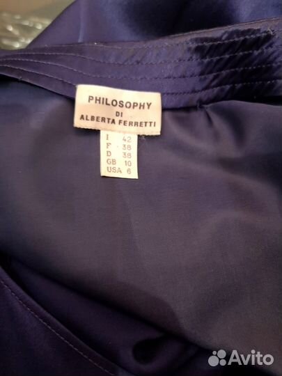 Alberta Ferretti. Платье. Оригинал. Шелк