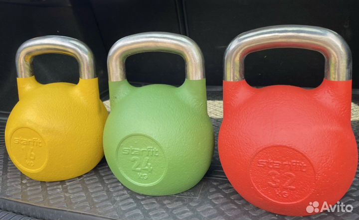 Гири Starfit 24,32кг новые