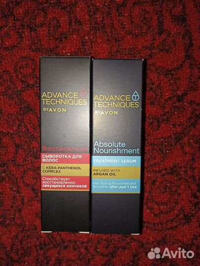 Шампунь и сыворотка для волос ат avon
