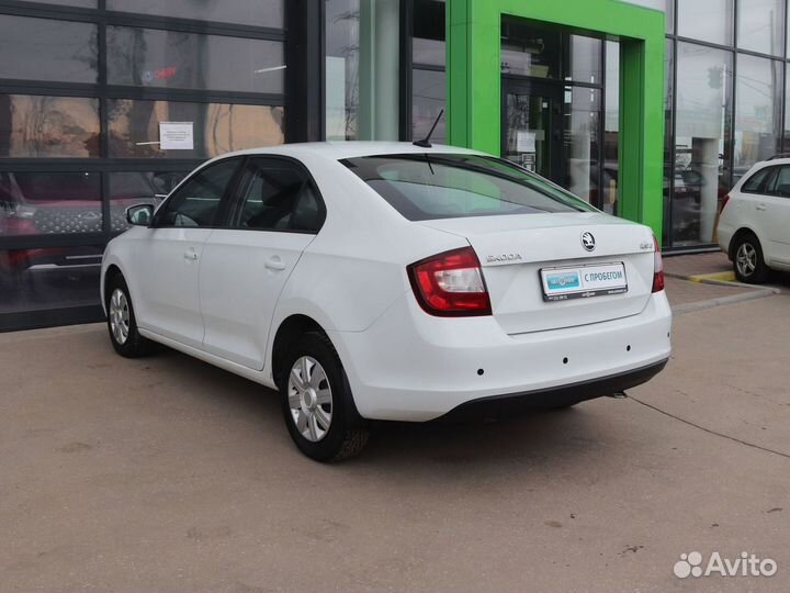 Skoda Rapid 1.6 МТ, 2017, 183 000 км