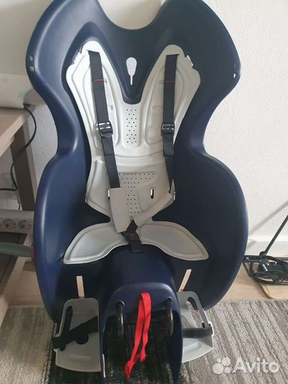 Велокресло btwin + багажник