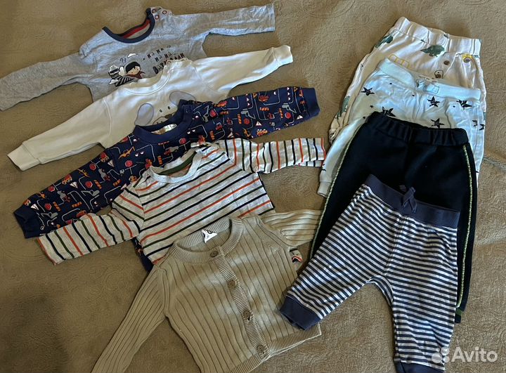 Вещи пакетом на мальчика 62-68