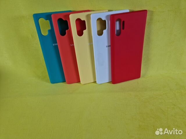 Чехол Samsung note 10 plus Silicone Cover