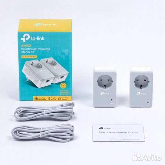 Комплект адаптеров Powerline TP-link TL-PA4010pkit
