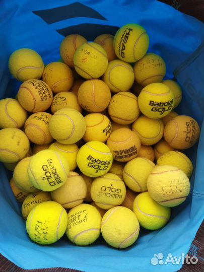 Теннисные мячи бу