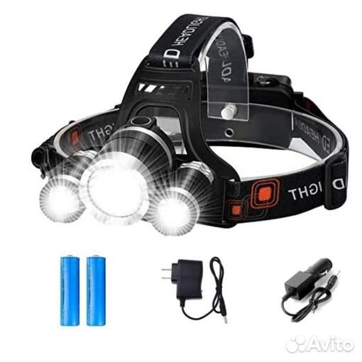 Налобный фонарь High Power Headlamp 3xT6
