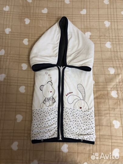 Конверт одеяло для малыша (осень-весна)