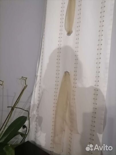 Шторы из натуральной, плотной ткани