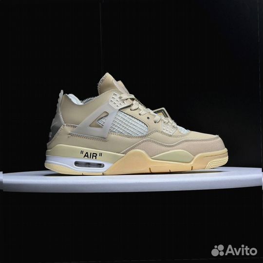 Кроссовки Nike Air Jordan 4 beige