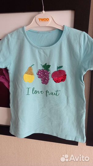 Вещи пакетом на девочку 122 128