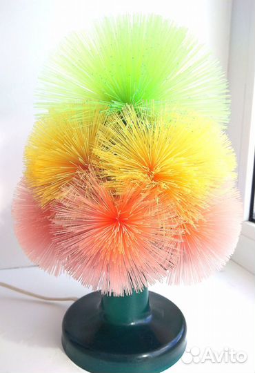 Разноцветная лампа