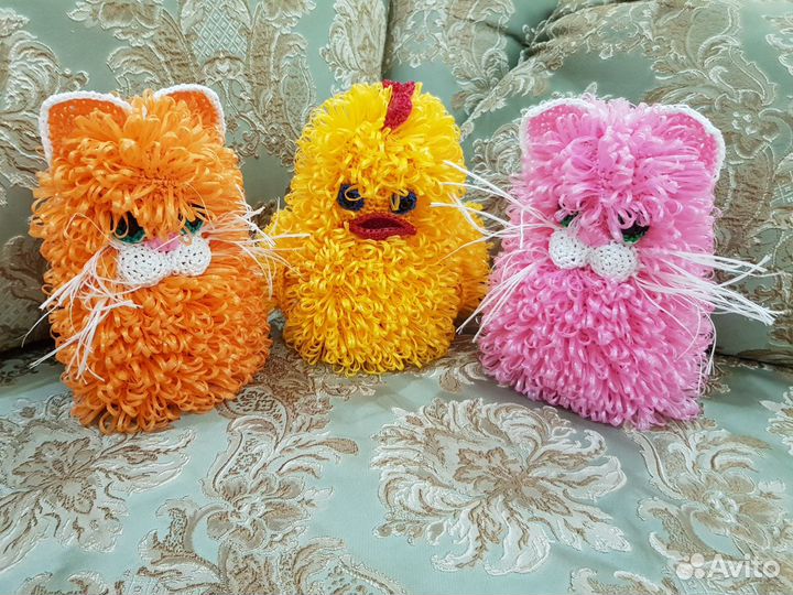 Мочалка игрушка для детей