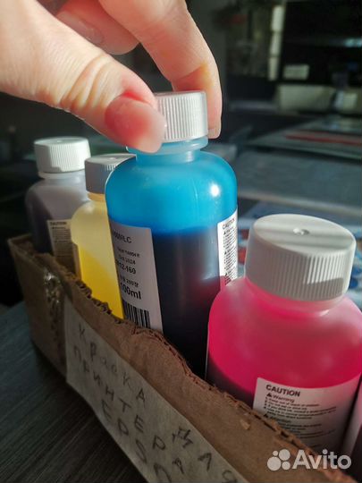 Чернила для принтера epson