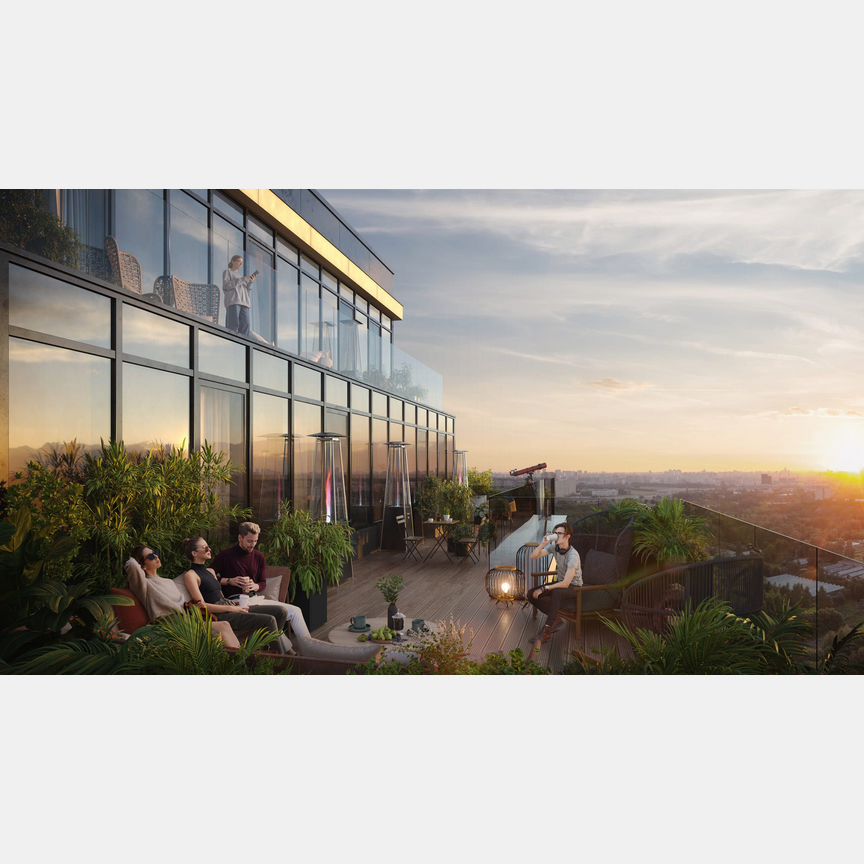 2-к. апартаменты, 50,4 м², 6/20 эт.