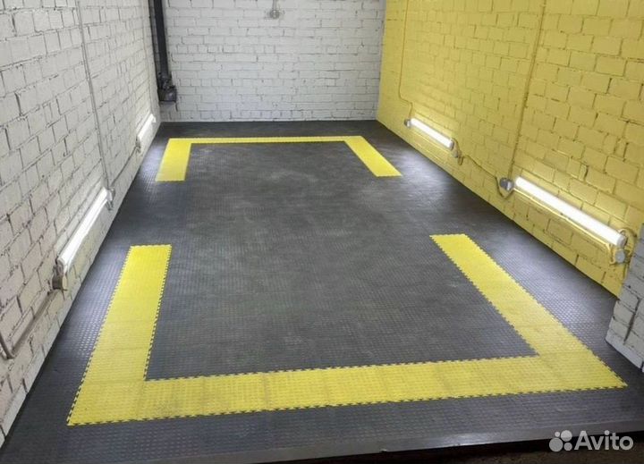 Модульная плитка пвх