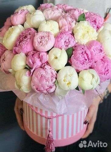 Свадебный букет из пионов