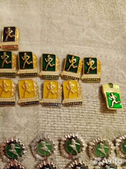 Значок гто СССР 78 шт