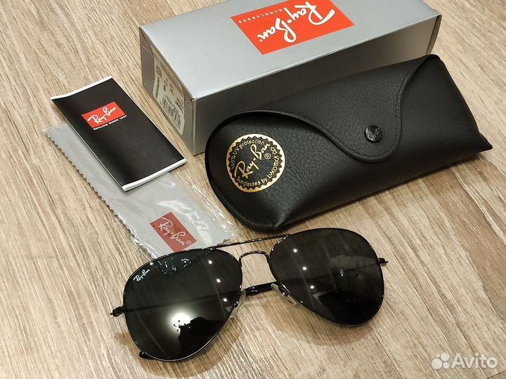 Новые очки Ray Ban Aviator, оригинал
