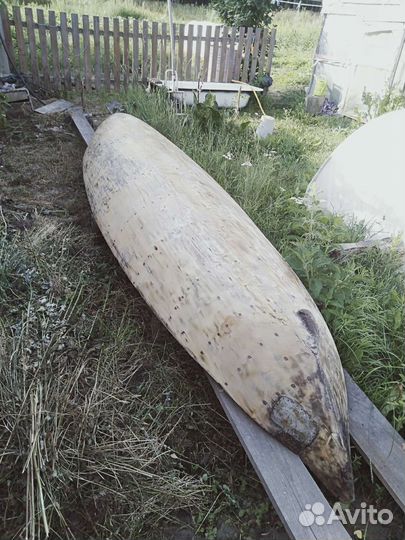 Лодка долбленка