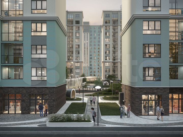 1-к. квартира, 46,9 м², 2/12 эт.