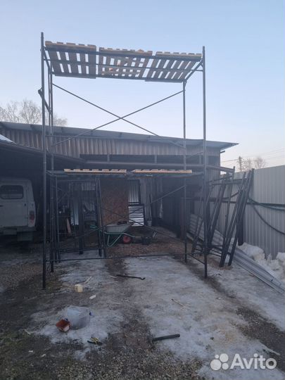Леса строительные аренда