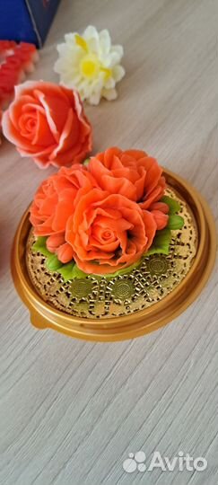 Мыло ручной работы, мыльные букеты