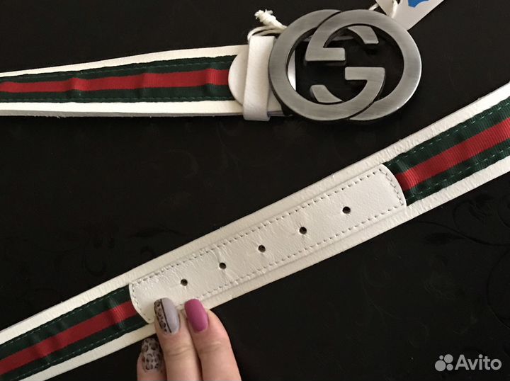 Ремень Gucci нат. кожа