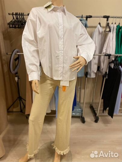 Блузка хлопок оверсайз