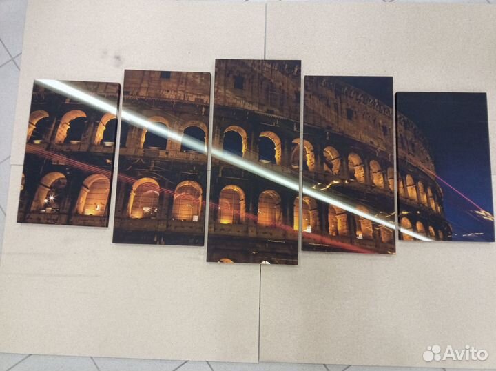 Модульная картина бу