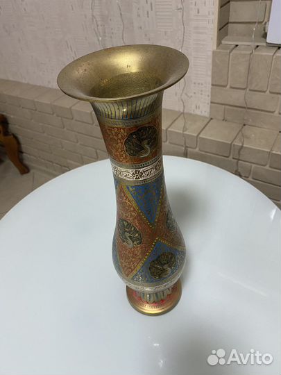 Ваза Индия латунь