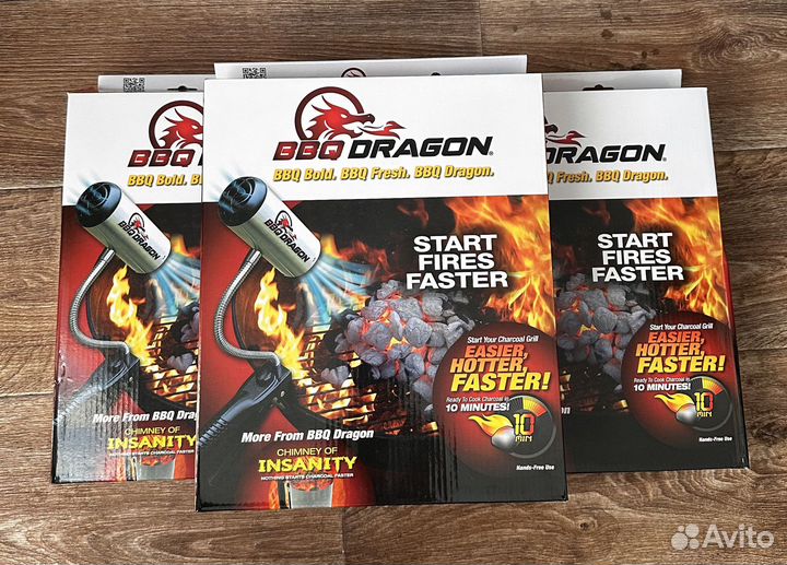 Вентилятор для розжига угля, костра, камина BBQ Dr