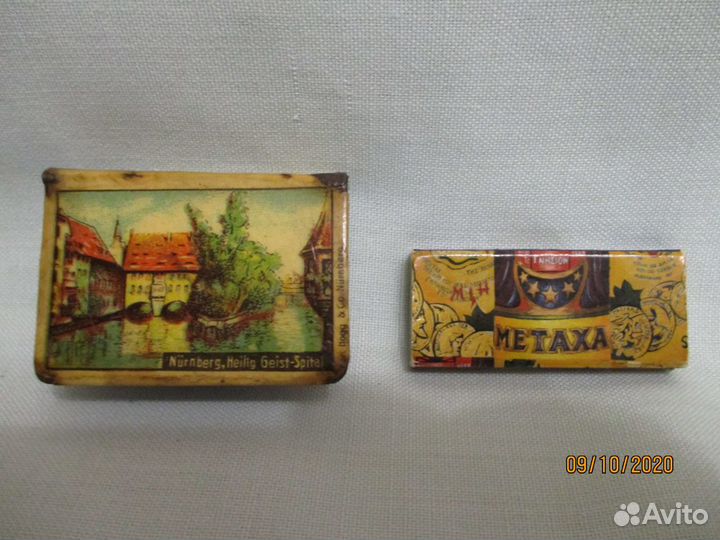 Футляр для спичек, спички metaxa