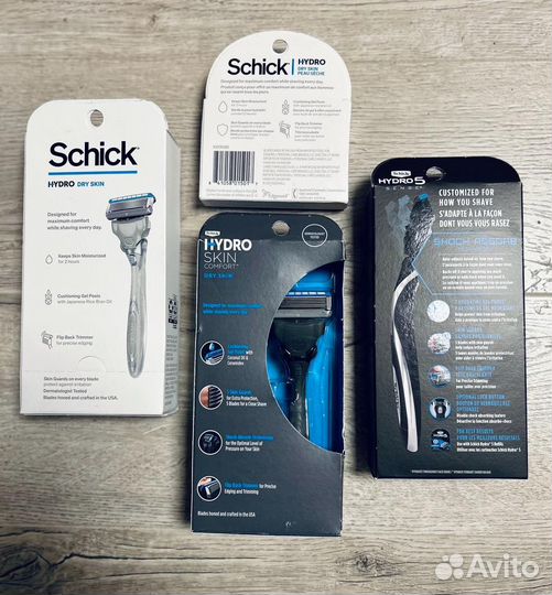 Бритвенный станок Schick hydro 5+ кассеты
