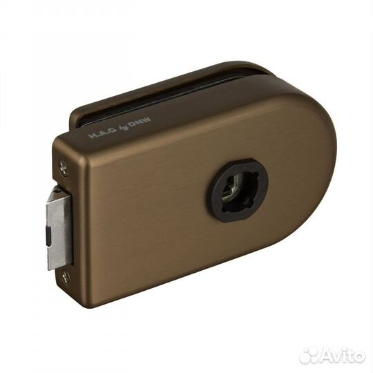 Замок для стеклянной двери гладкий