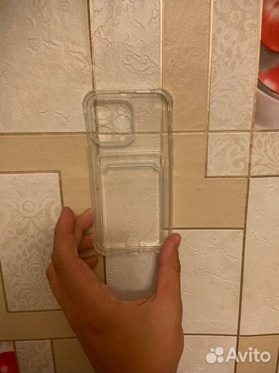 Прозрачный чехол на iPhone 13 PRO новый