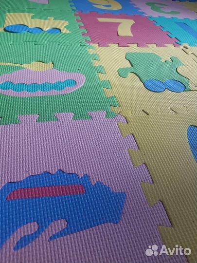 Детский коврик пазл