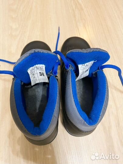 Лыжные ботинки 34 размера