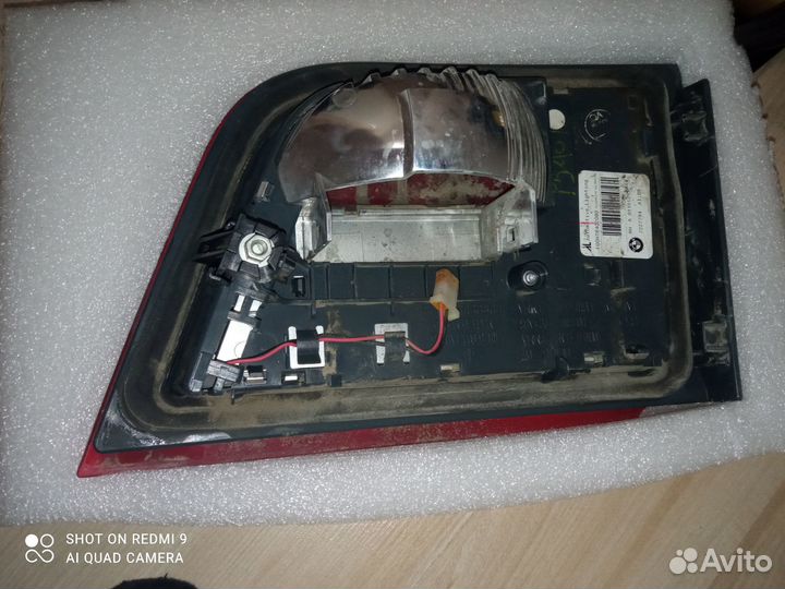 Задние фонари bmw