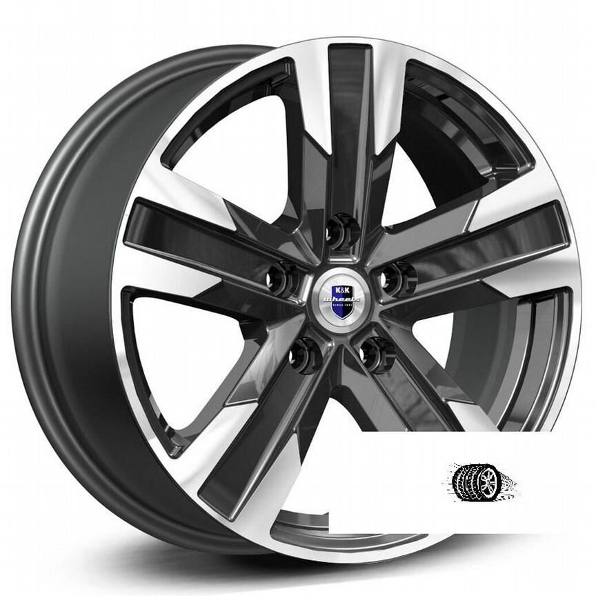 Литые диски K&K 7×R16 5×108
