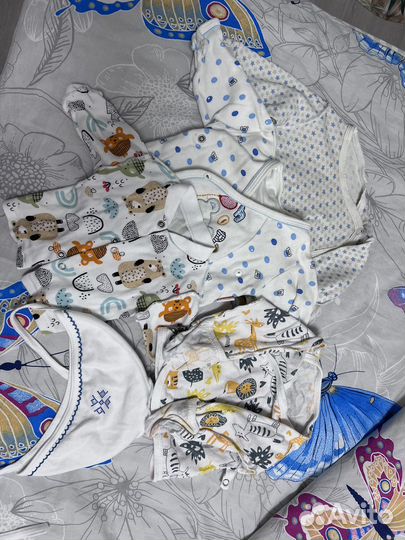 Детские вещи от 0-3 месяцев пакетом