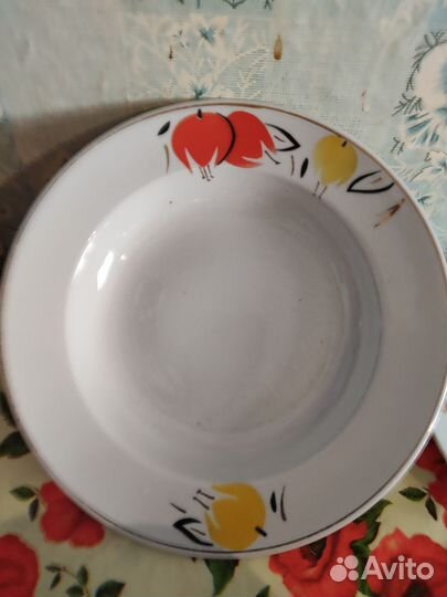 Тарелки фарфор СССР