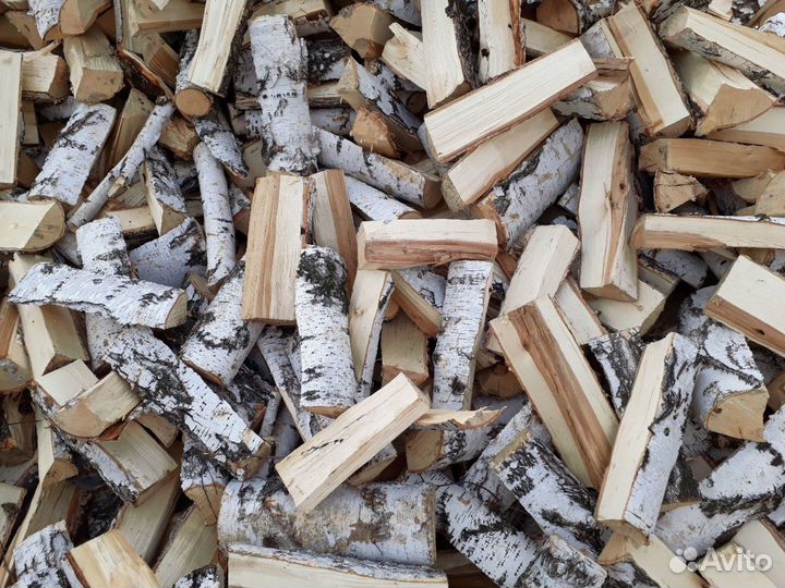 Колотые дрова для камина с доставкой