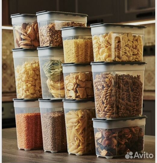 Набор контейнеров для сыпучих продуктов