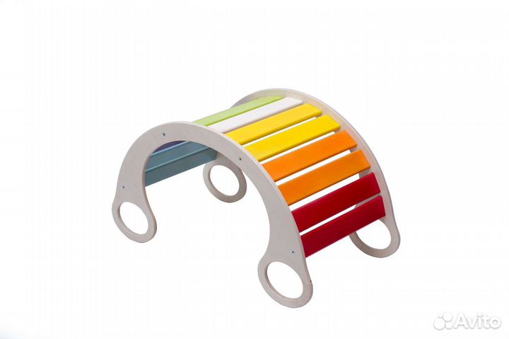 Детская качалка,каталка радуга