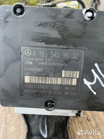 Абс для мерседес мл163 ресталинг