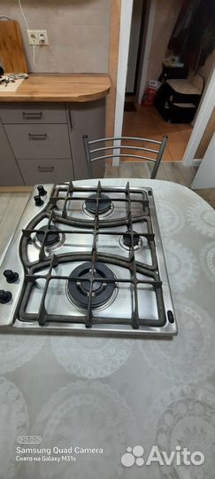 Газовая варочная панель 4 конфорки ariston