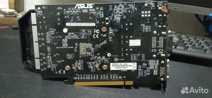 Видео карта Gtx 750 ti 2gb