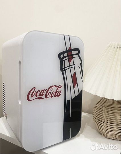 Мини холодильник для косметики напитков coca cola
