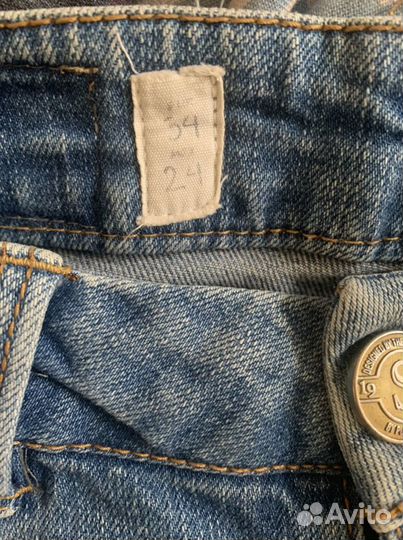 Женские джинсовые шорты Pull&Bear 34