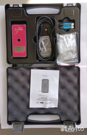 Алкотестер Динго Е-010 полная комплектация AE010F